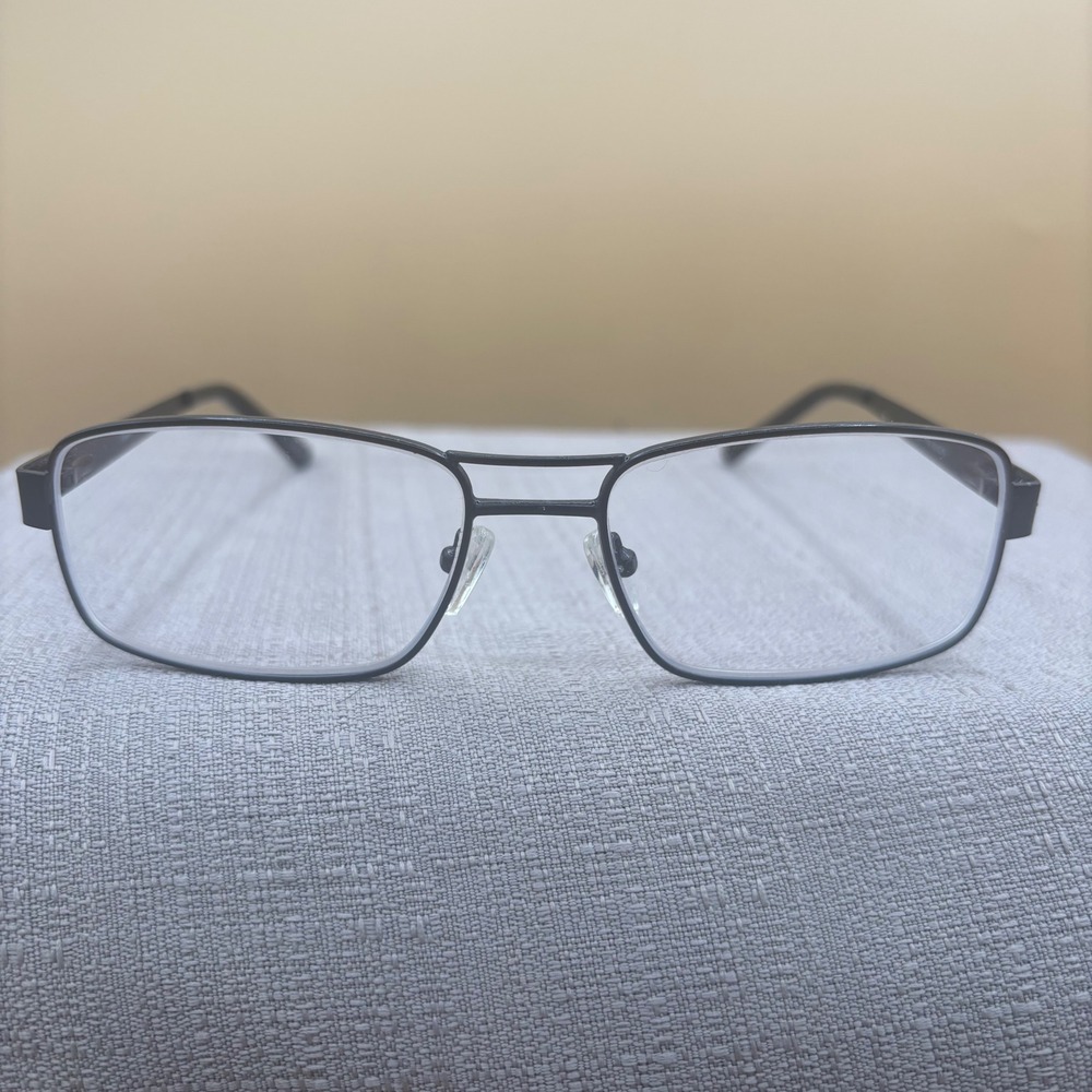 Enhance Eyeglasses 57-17-145 Black Dark Academic 3916 Rectangular Frame